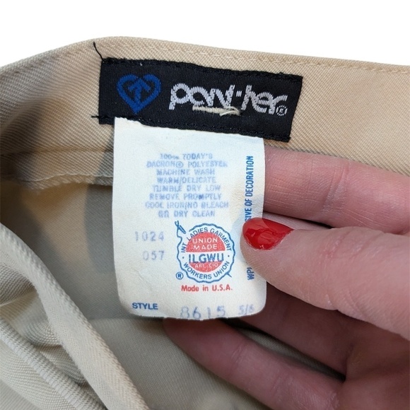 Vintage Pant-her Tan Skirt Size XS - Picture 3 of 3